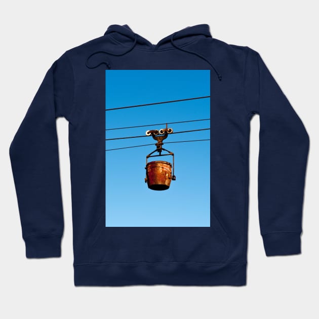 Limestone cableway Hoodie by FotoJarmo